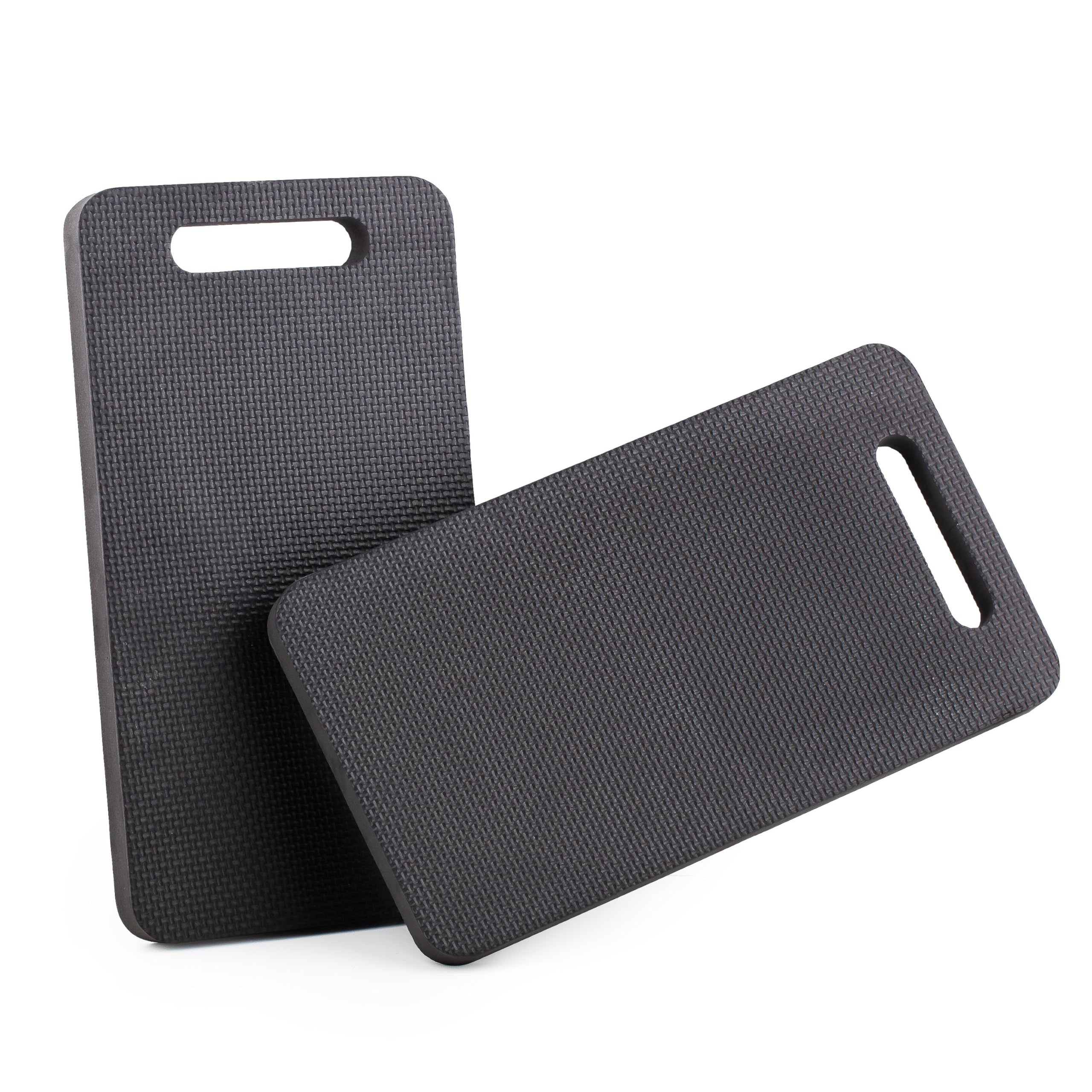 MIVOS 2 x Gardening Knee Pad - Multi-Purpose Cushion for Garden Home Workshop - EVA Foam Knee Pad - 380 x 210 x 22 mm - Anthracite Kneeling Board