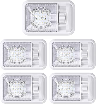 Leisure LED 5 Pack 12V Led RV Ceiling 