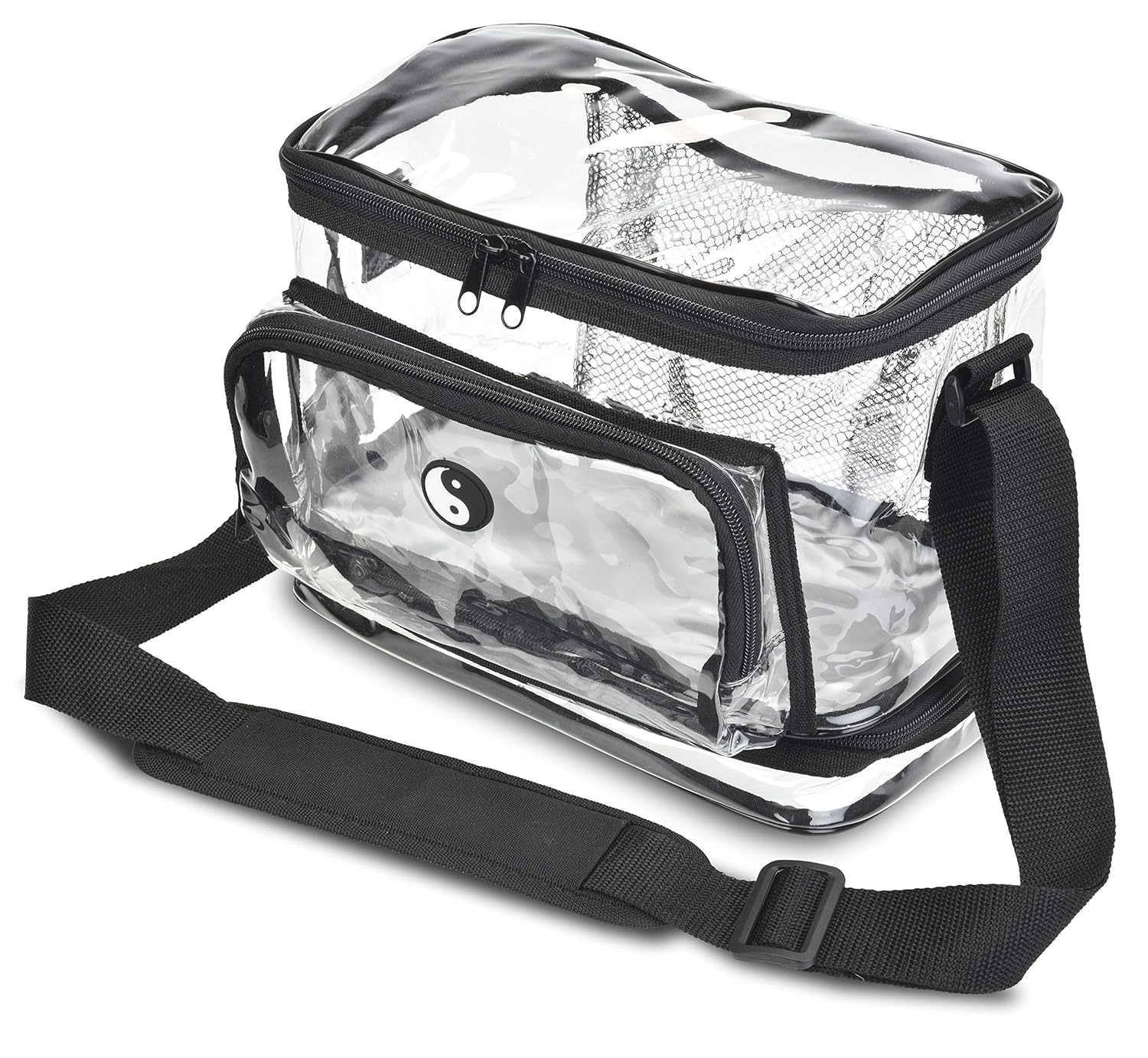 New and Improved! Clear Lunch Bag with Adjustable Shoulder