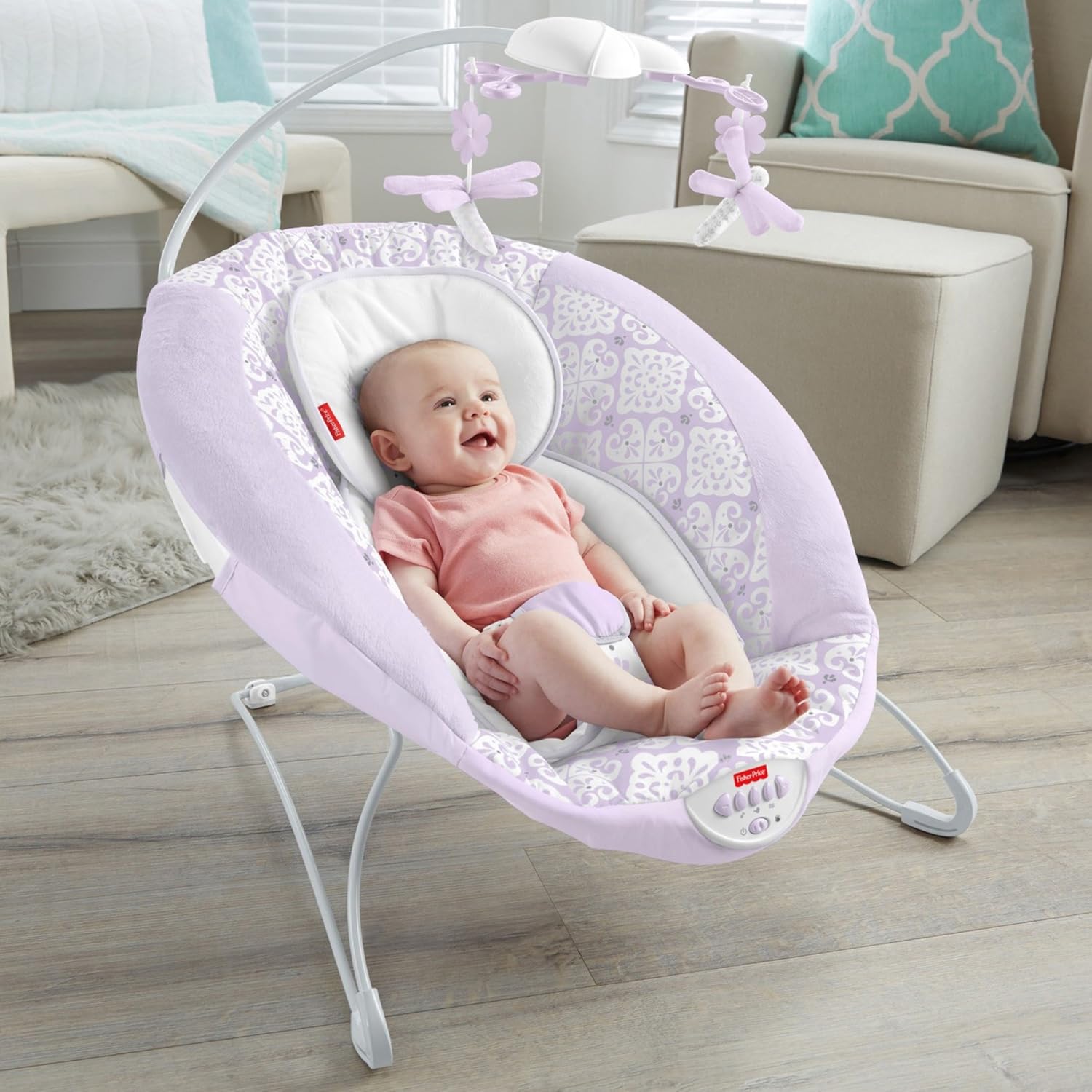 fisher price deluxe bouncer fairytale