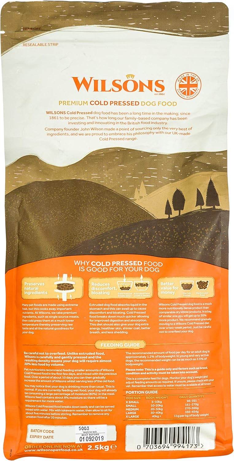 cold pressed raw dog food