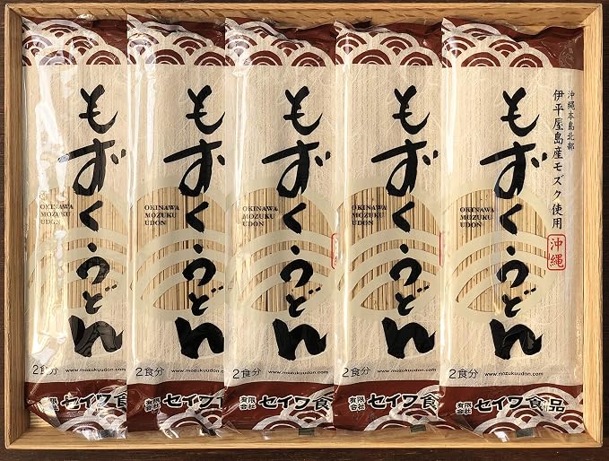 Amazon 沖縄磯割り もずくうどん160g ２食分 つゆ無し 5束 メイハイ物産 うどん 通販