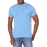 Columbia Apparel Men's Graphic T-Shirt Shirt, Super Blue Heather/Biber, Small