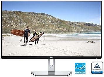 Dell S2719H 68,58 cm (27 Zoll) Monitor (HDMI, LED, 5 Reaktionszeit) silber/schwarz