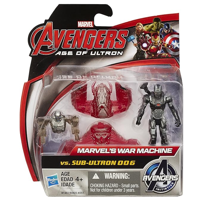Marvel Avengers Age Of Ultron War Machine Vs Sub Ultron 006 25 Inch Figure Pack