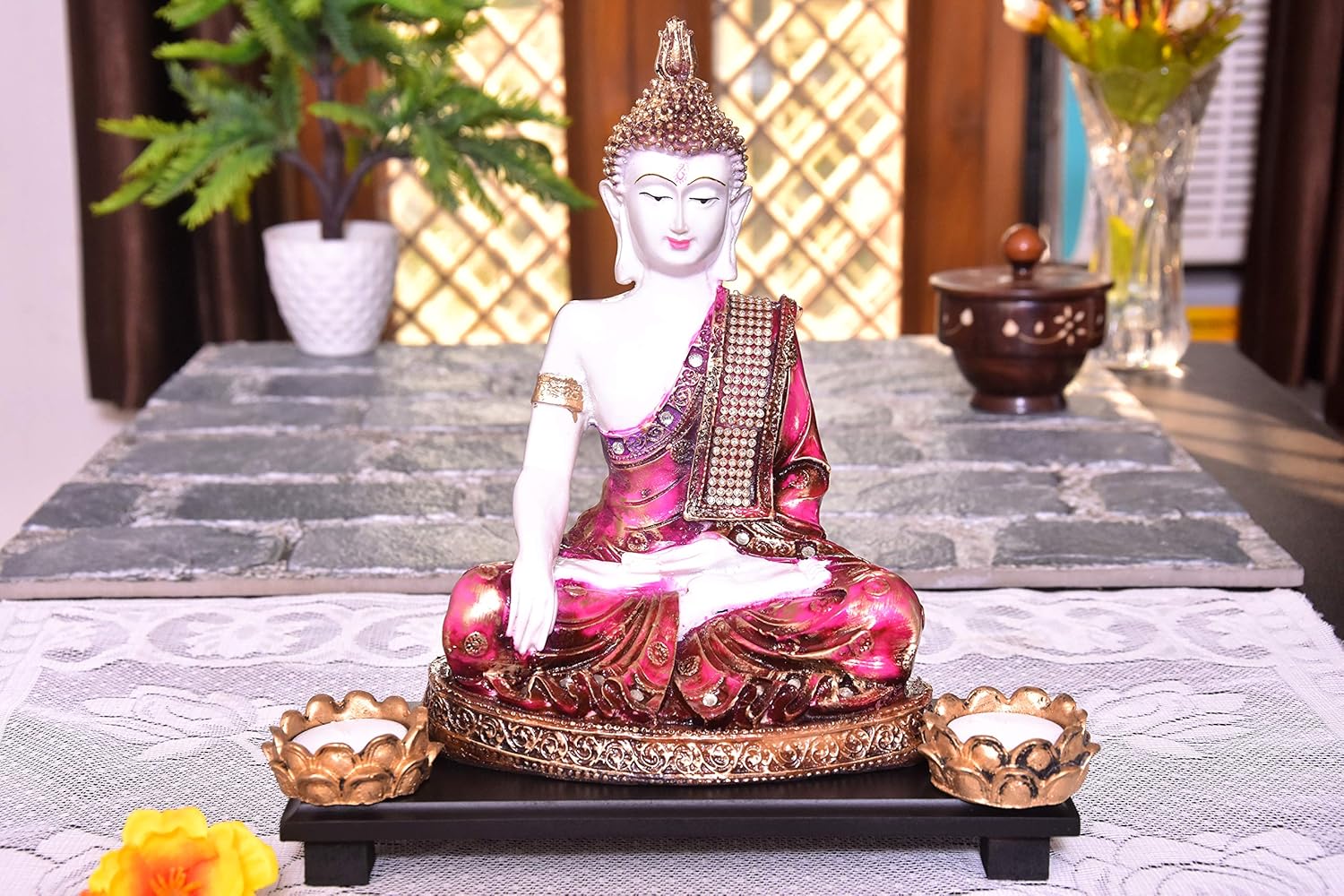 buy mariner s creation meditating gautam buddha statue for home decor and gift christmas gift buddha statue for home decor buddha showpiece for livingroom online at low prices in india amazon in mariner s creation meditating gautam buddha statue for home decor and gift christmas gift buddha statue for home decor buddha showpiece for