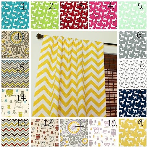 Amazon Com Nursery Curtain Panels Curtain Panel Set Drapes Blue