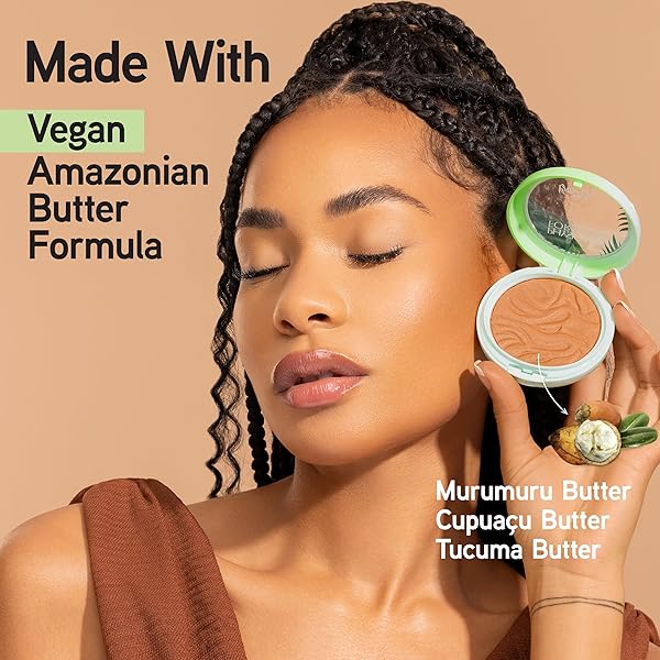 PHYSICIANS FORMULA MURUMURU BUTTER BRONZER, MOISTURIZING, NOURISHING MURUMURU BUTTER FOR SILKY GLOW, DERMATOLOGIST TESTED, HYPOALLERGENIC, VEGAN & CRUELTY-FREE – SCULPTING BRONZER