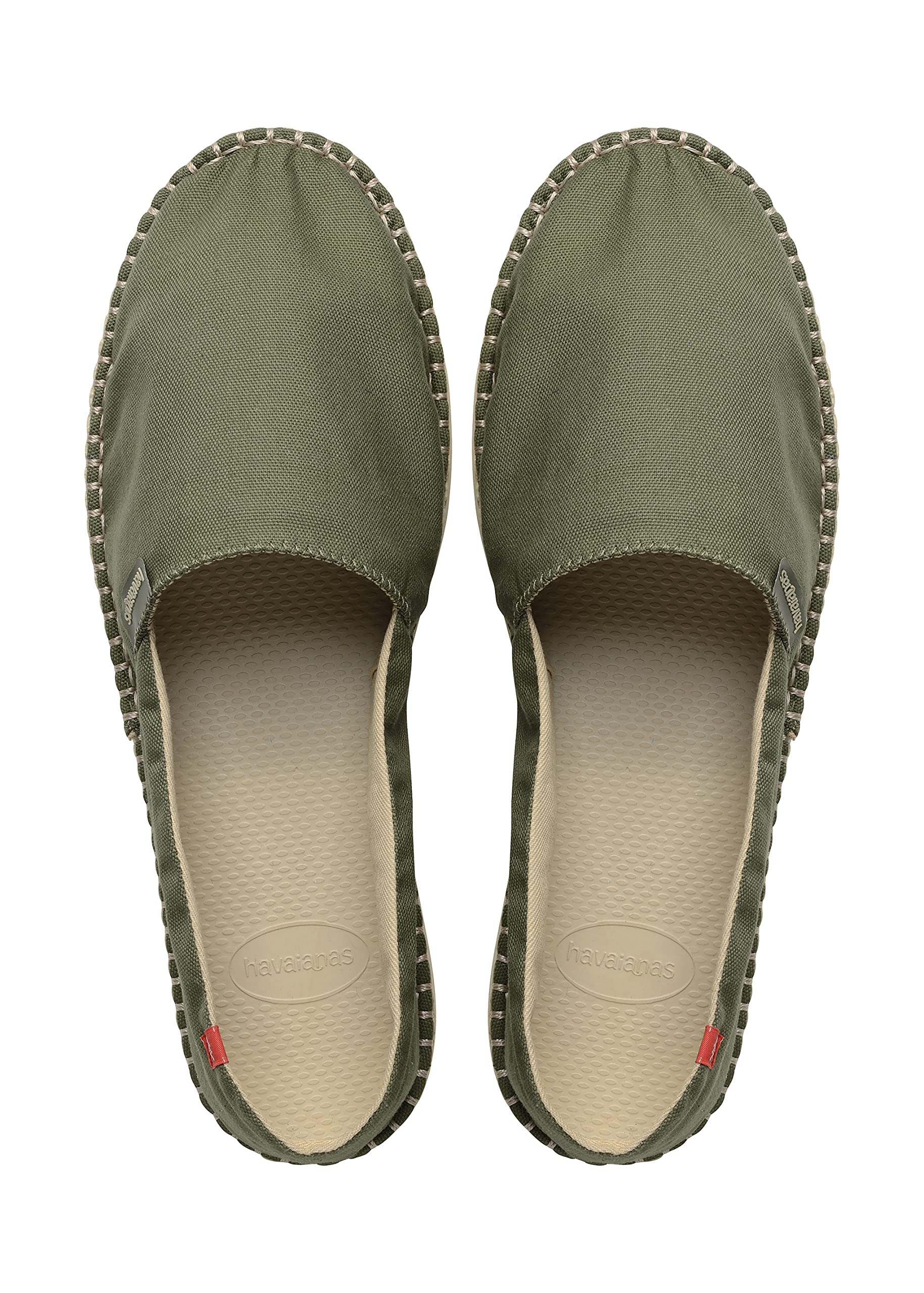 Havaianas Unisex Espadrilles, Green, 4 UK