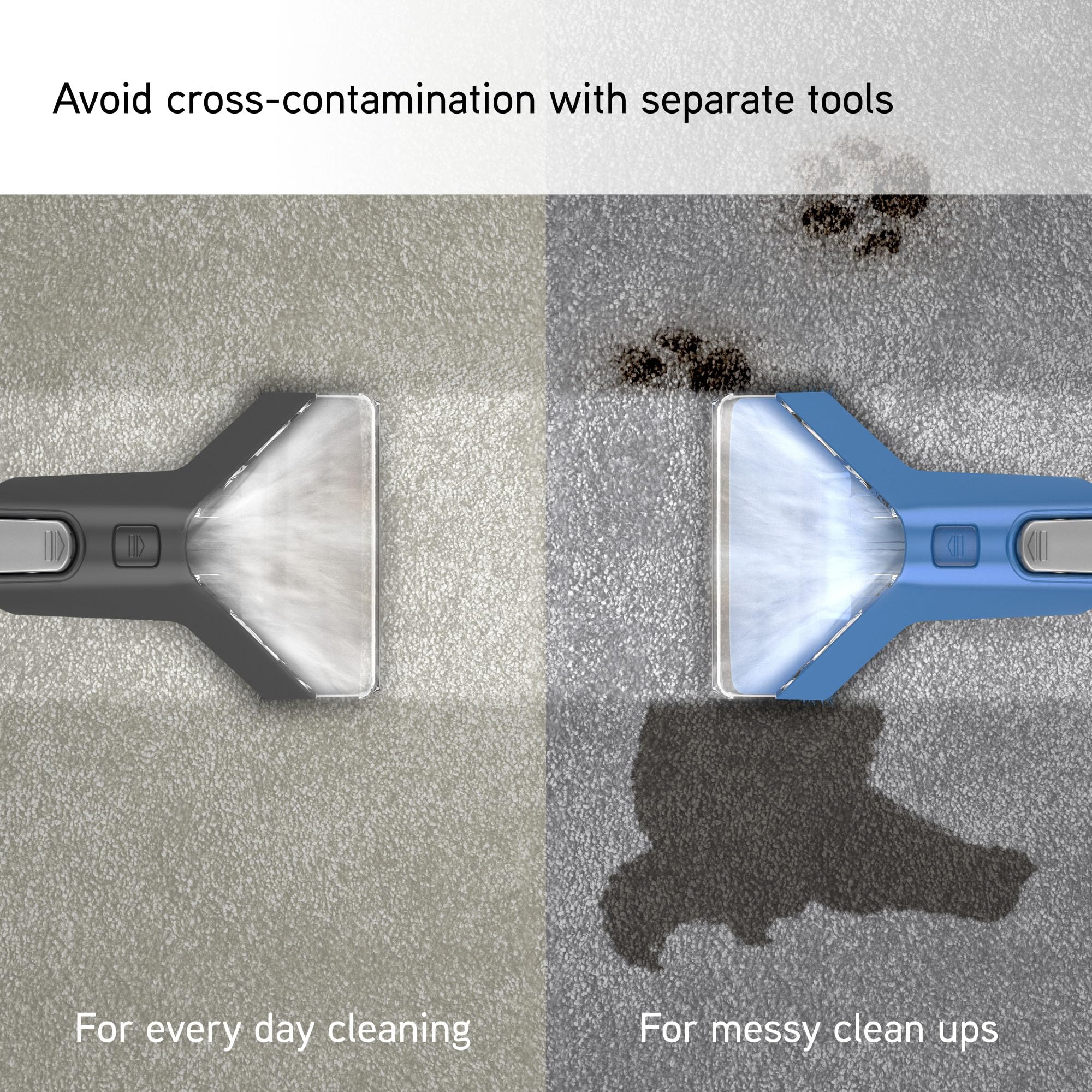 VAX SpotWash Duo Spot Cleaner, For Stains, Spills & Pet Messes, Suitable for Car, Sofa, Upholstery, Carpet, Stairs. Compact, Handheld Cleaning Machine Includes Pet Tool & Vax 1L Solution, CDCW-CSXA