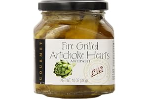 Elki's Gourmet Fire Grilled Artichoke Hearts, 10 Ounce