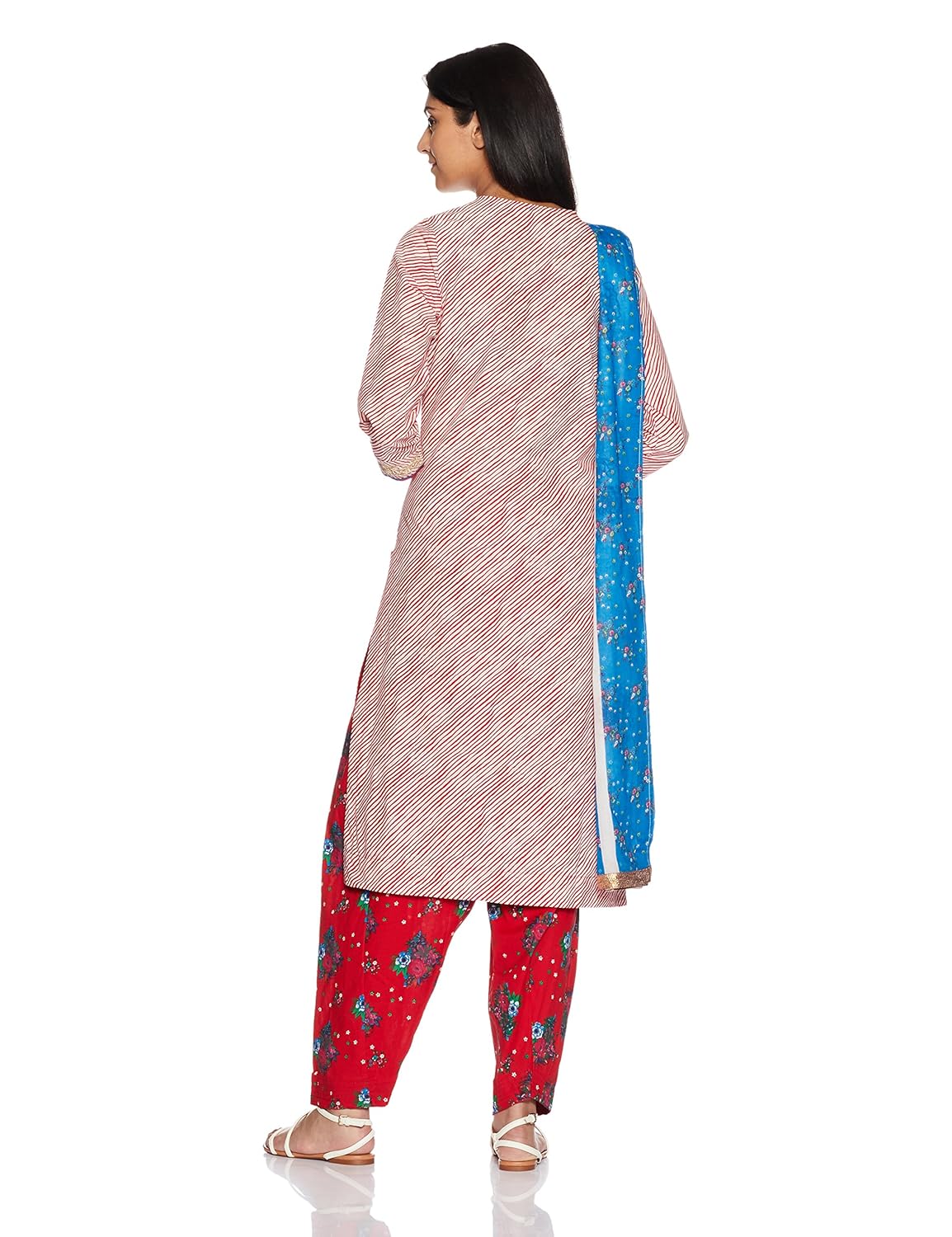 biba women's straight salwar suit