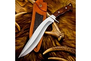POSHLAND REG-234 Handmade Customised D2 Steel Kukri Knife - Exotic Wood Handle