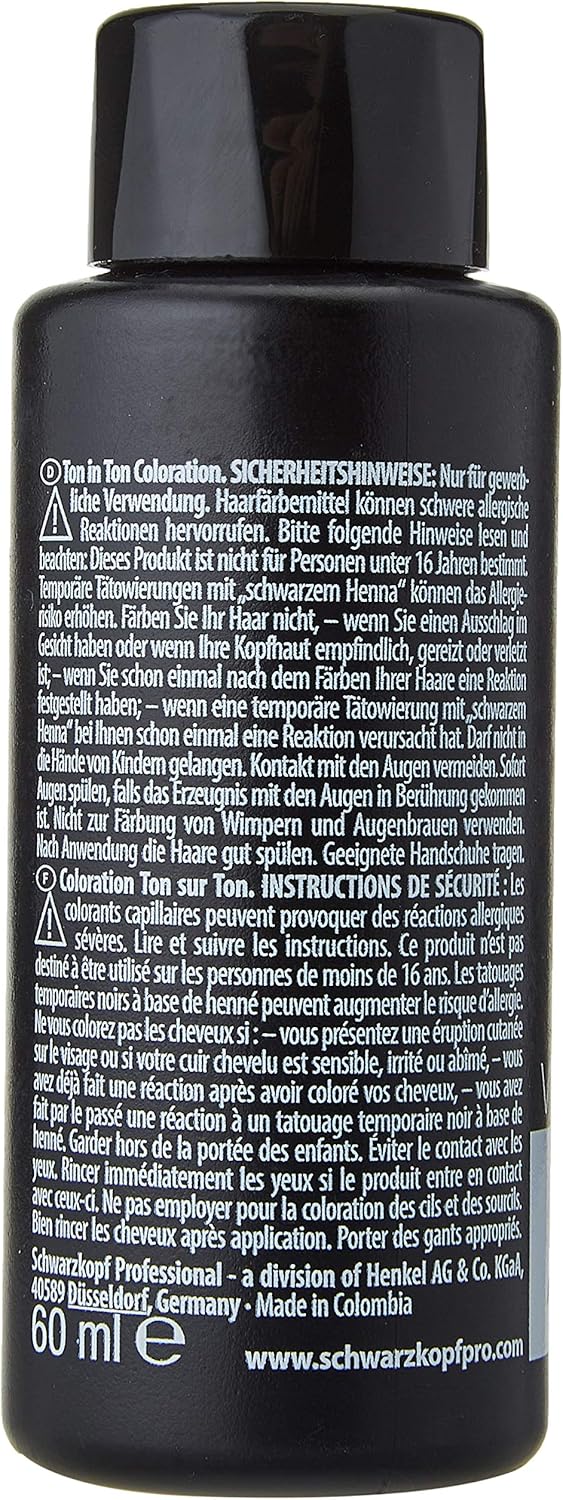 Schwarzkopf Professional Igora Vibrance Tone on Tone Hair Colour, No. 9-1 Extra Light Blonde Cendré, 60 ml 7702045560237 - Image 3
