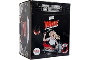 Jealous Devil Max XL All Natural Hardwood Charcoal Pillow Briquets, 10lb Box