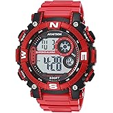 Armitron Sport Men's Digital Chronograph Resin Strap Watch, 40/8284