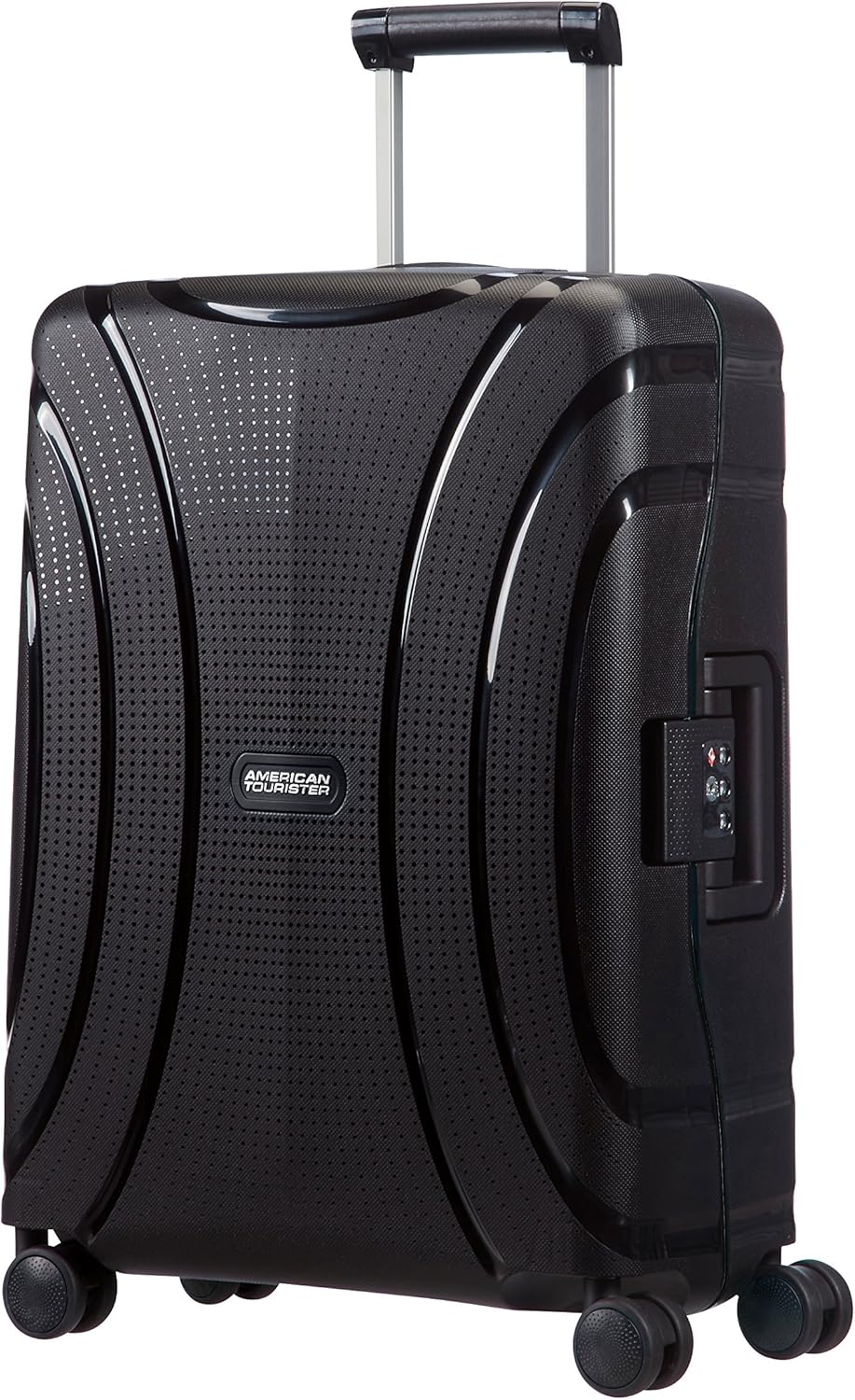 american tourister lock n roll spinner 55cm