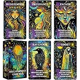 GZXINKE Love Oracle Deck, Twin Flame Tarot Cards, Mystic Love Oracle Cards for Soul Connections, Romance and Healing Oracle Cards for Beginners