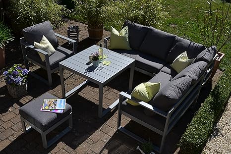 Gartenmöbel Aluminium Pulverbeschichtet