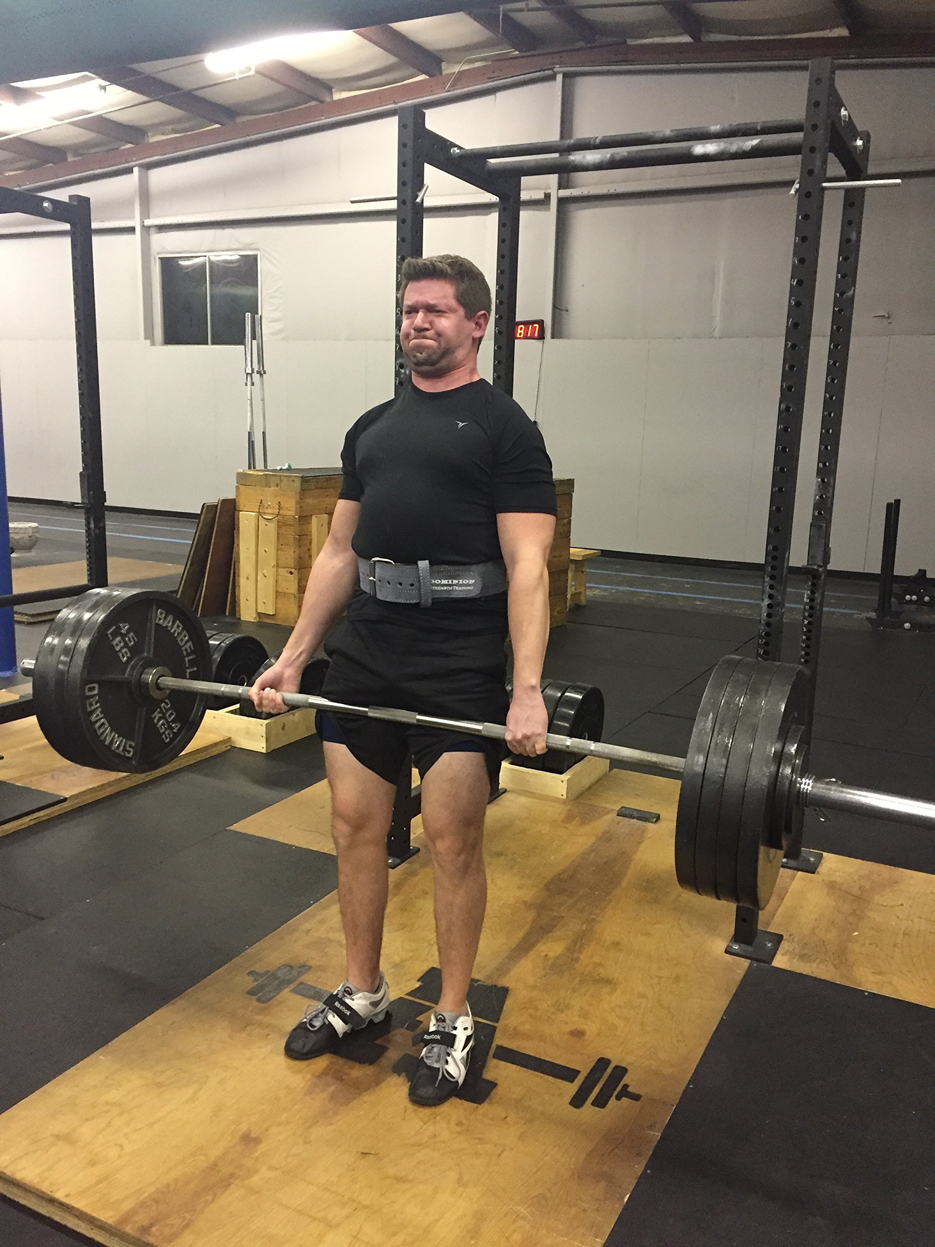 Leather Weightlifting Belt Single Prong for Men and Women 3" Wide X