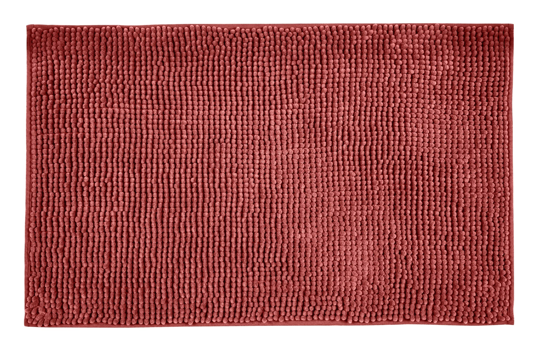 WENKO Bath mat, Polyester, Red, Normal