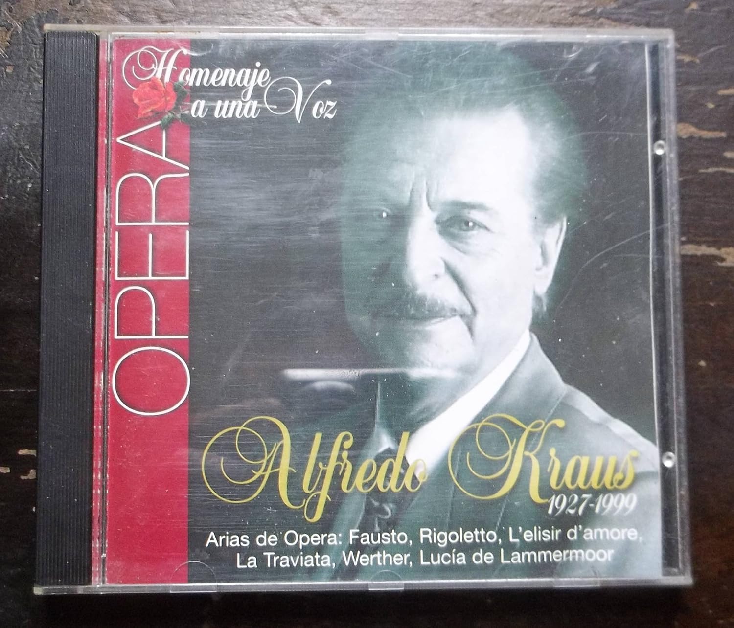 "ALFREDO KRAUS 1927 1999 HOMENAJE A UNA VOZ" CD, Spanien, 1999