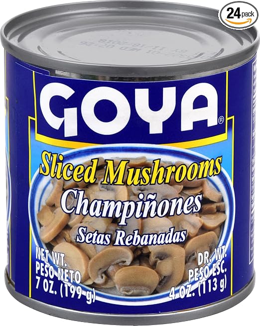 Goya sliced mushrooms (041331025799)