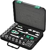 Wera Zyklop 8100 SB 4 3/8-Inch SAE Ratchet Set, 38-Piece