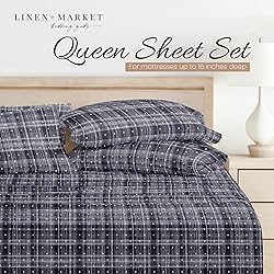 Linen Market 4 Piece Full Bedding Sheet Set