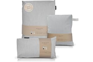 BADESOFA® Luxury Bath-Tub Pillow Set | 3-Piece Bath Pillow Set with Premium Materials & CleanDry+ | Bath Pillows for Head, Neck, & Full Body Comfort | Spa Pillow for Bath- or Hot Tub in Grey