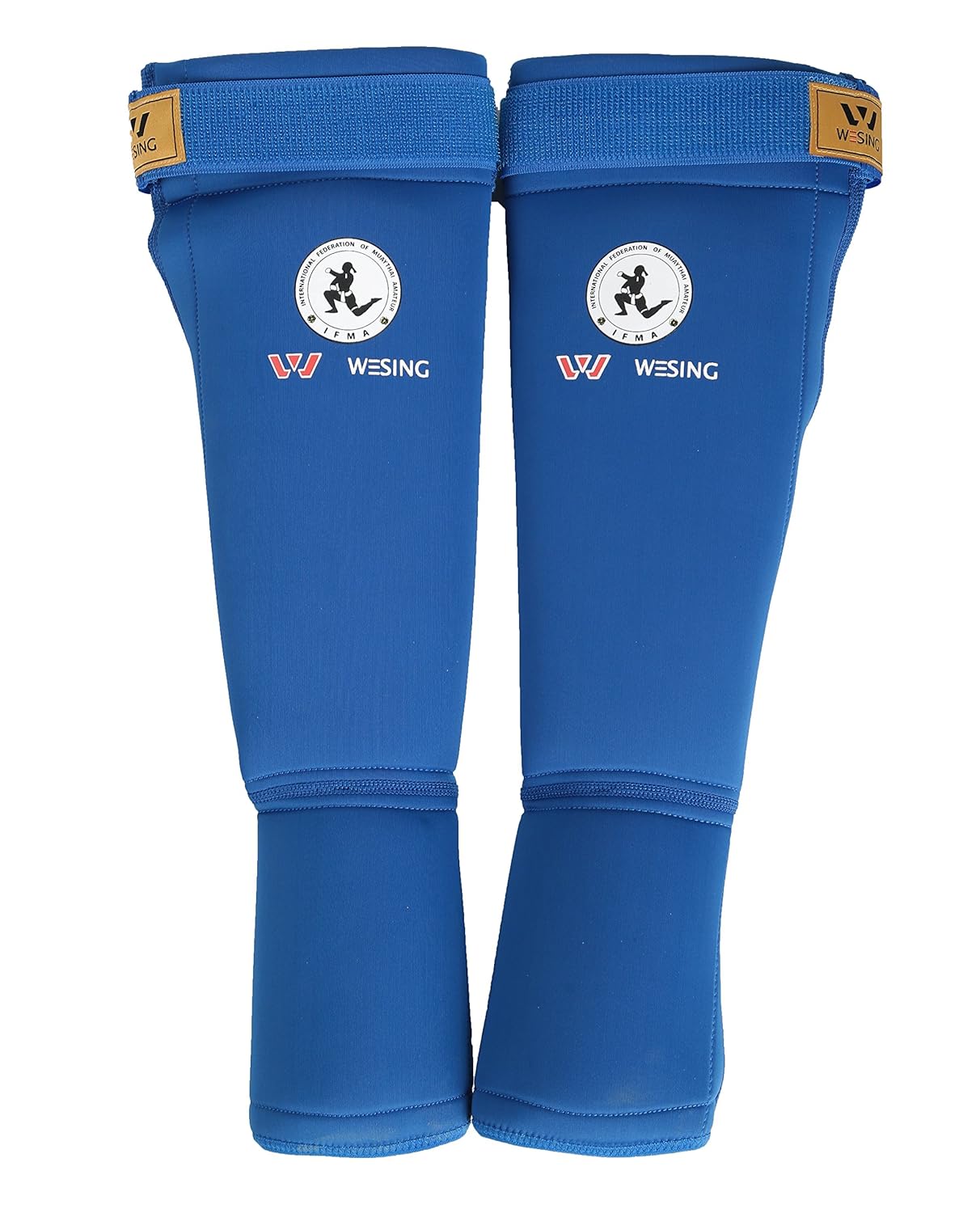 Wesing Muay Thai Shin Instep Padded Guards Approved by IFMA W WESING
