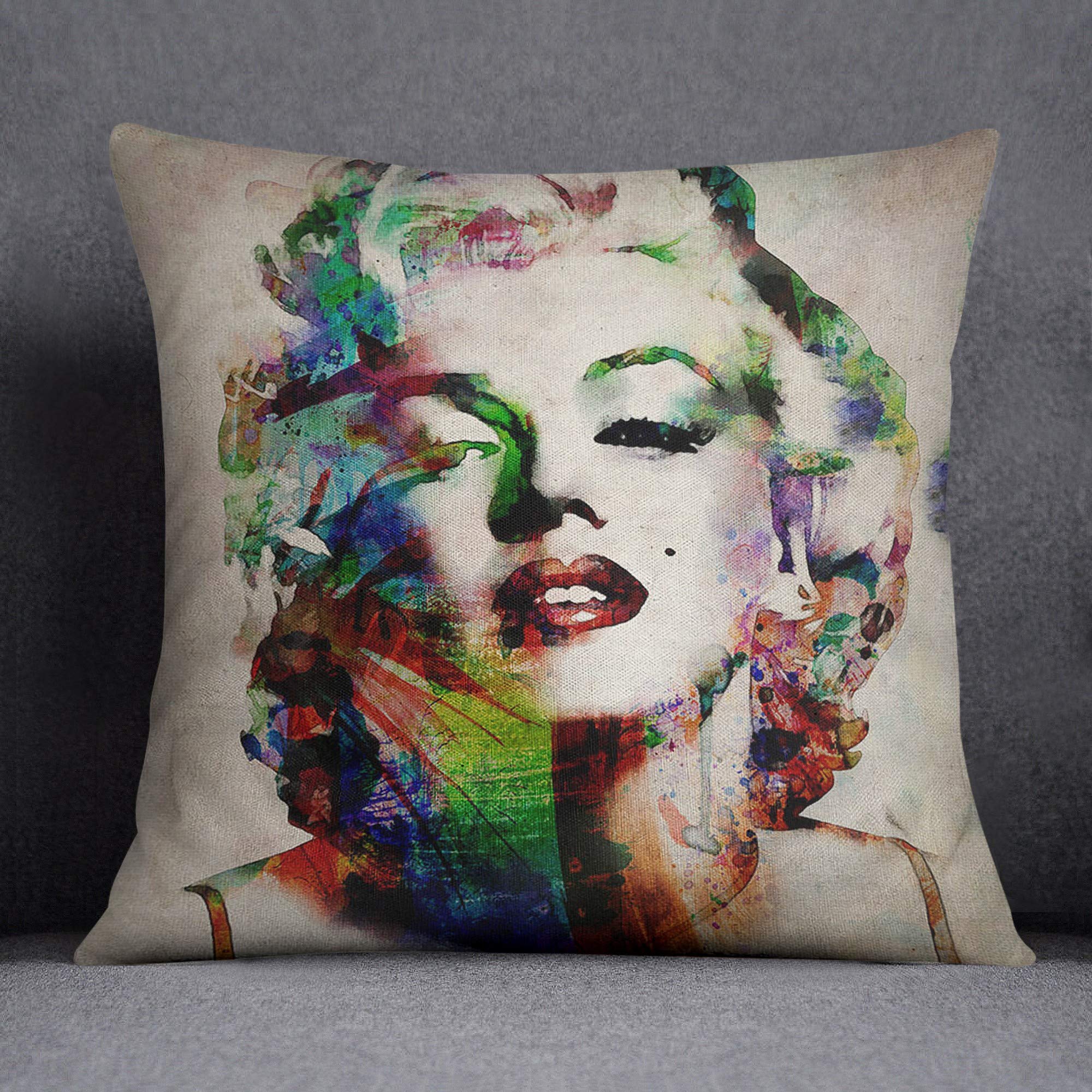 Bonamaison Decorative Cushion Cover, Cotton Polyester, Multicolor, 45X45