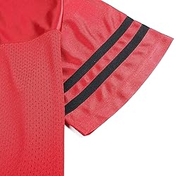 DEHANER Red Men's Women's Football Jersey for