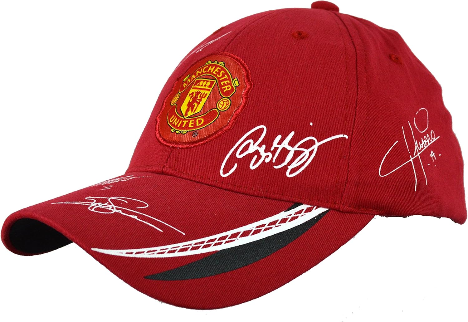 Manchester United Adjustable Cap Hat New Season (Black 25452) Amazon