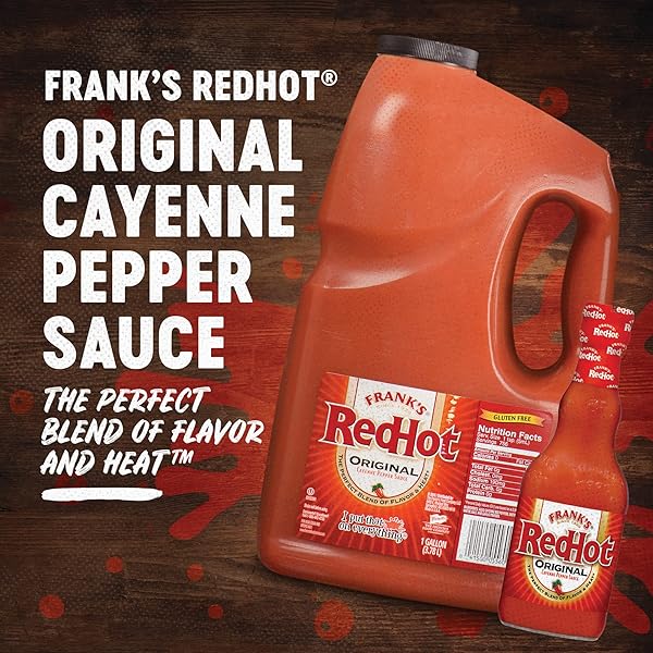 FRANKS REDHOT ORIGINAL HOT SAUCE, 12 FL OZ