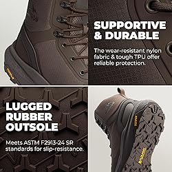 NORTIV 8 Men's Composite Toe Work Boots