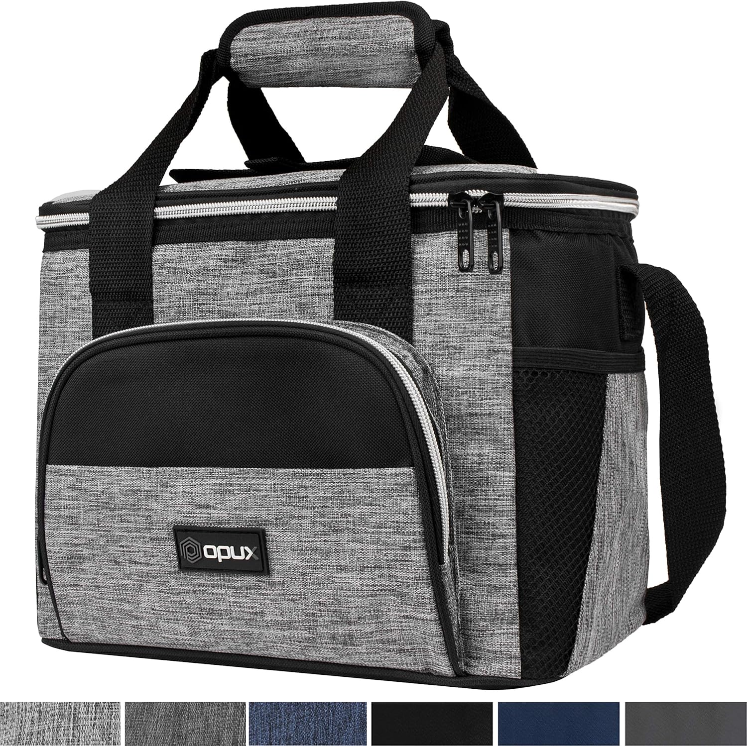 OPUX Insulated Small Cooler Bag for Travel Soft Collapsible Cooler Bag for Family Camping