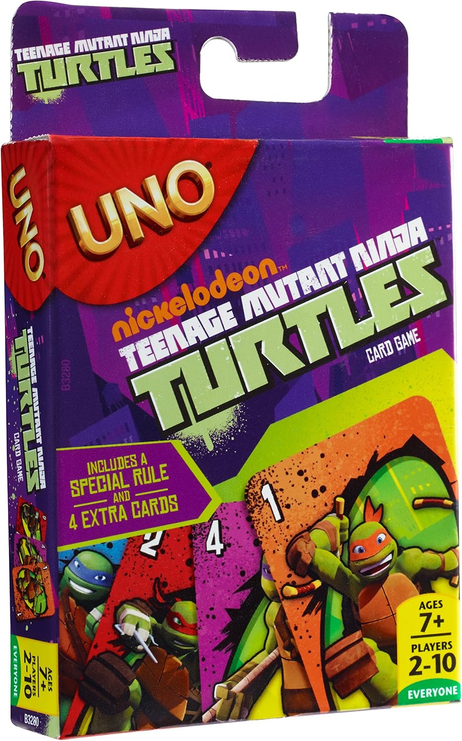 Uno Card Game - TMNT Turtles Edition, Small - Image 3