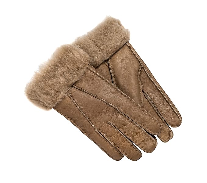 nordvek mens sheepskin gloves