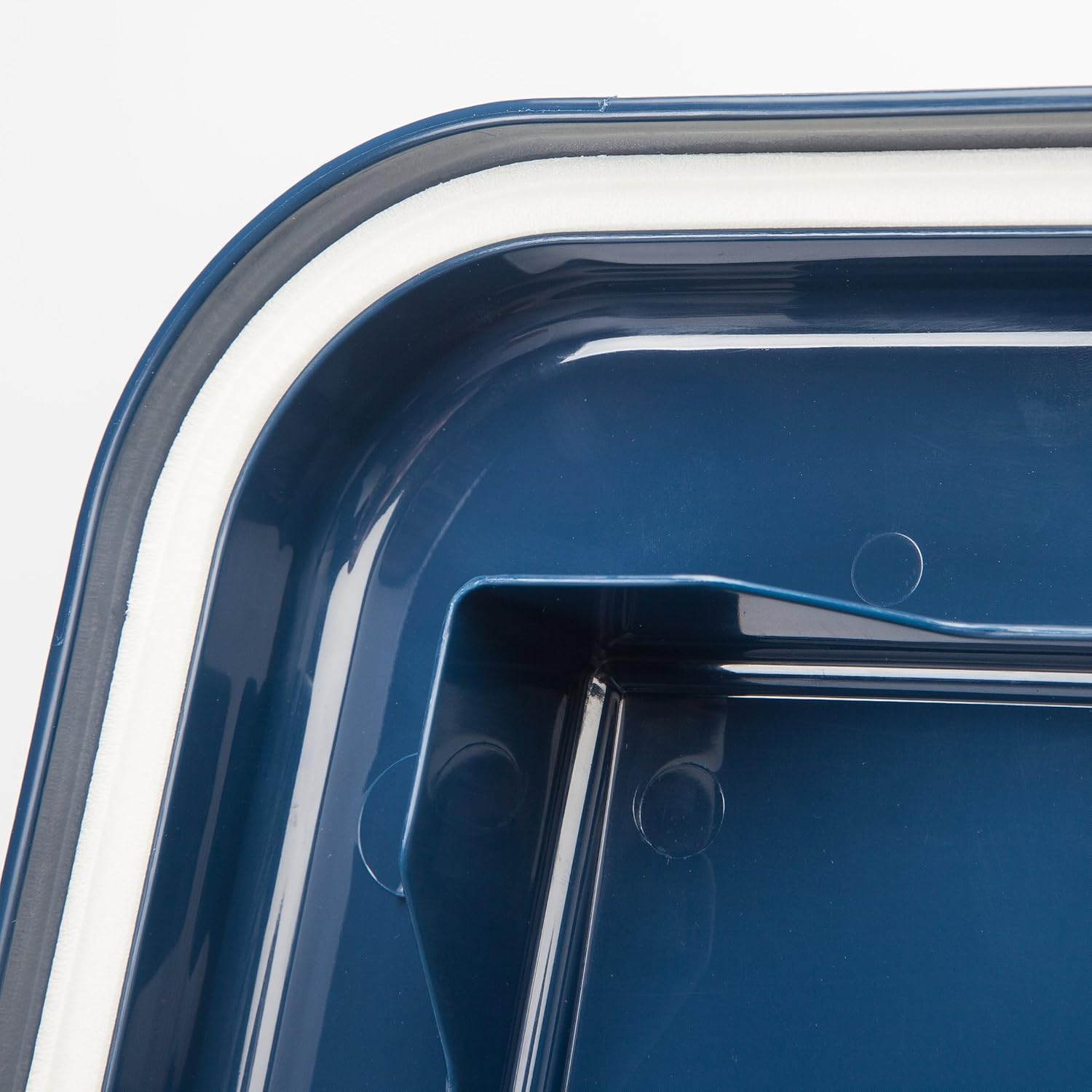 Pet Supplies : IRIS USA 3 Piece Airtight Pet Food Storage Container Combo, Navy Blue MP-8/MP-1/SCP-2, 33-Quart and 12-Quart : Pet Food Storage Products : 