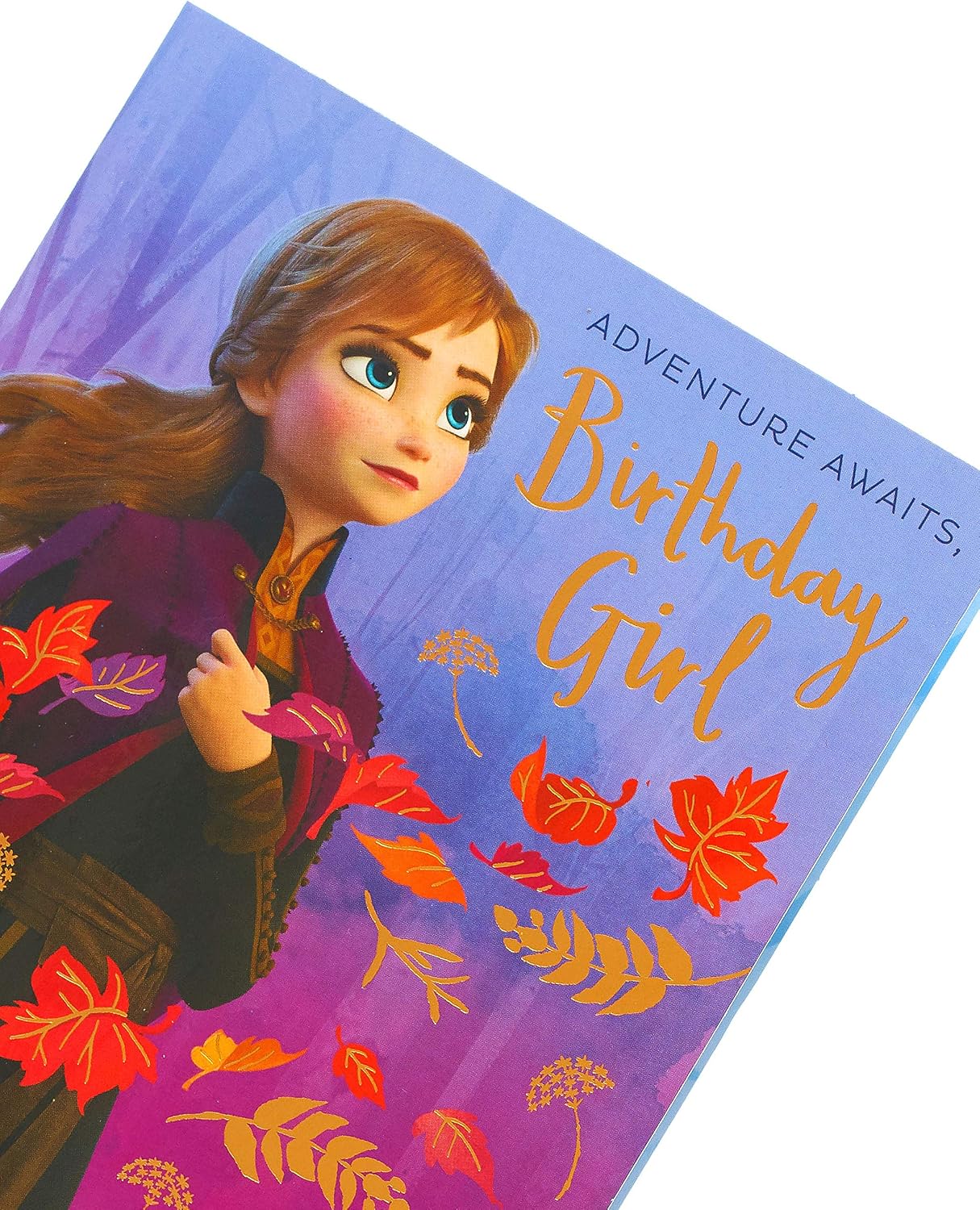 Pop Up Birthday Card, Frozen 2 Birthday Card for Girls Disney Princess Anna Birthday Card, 3D Girl's Birthday Card - Image 5