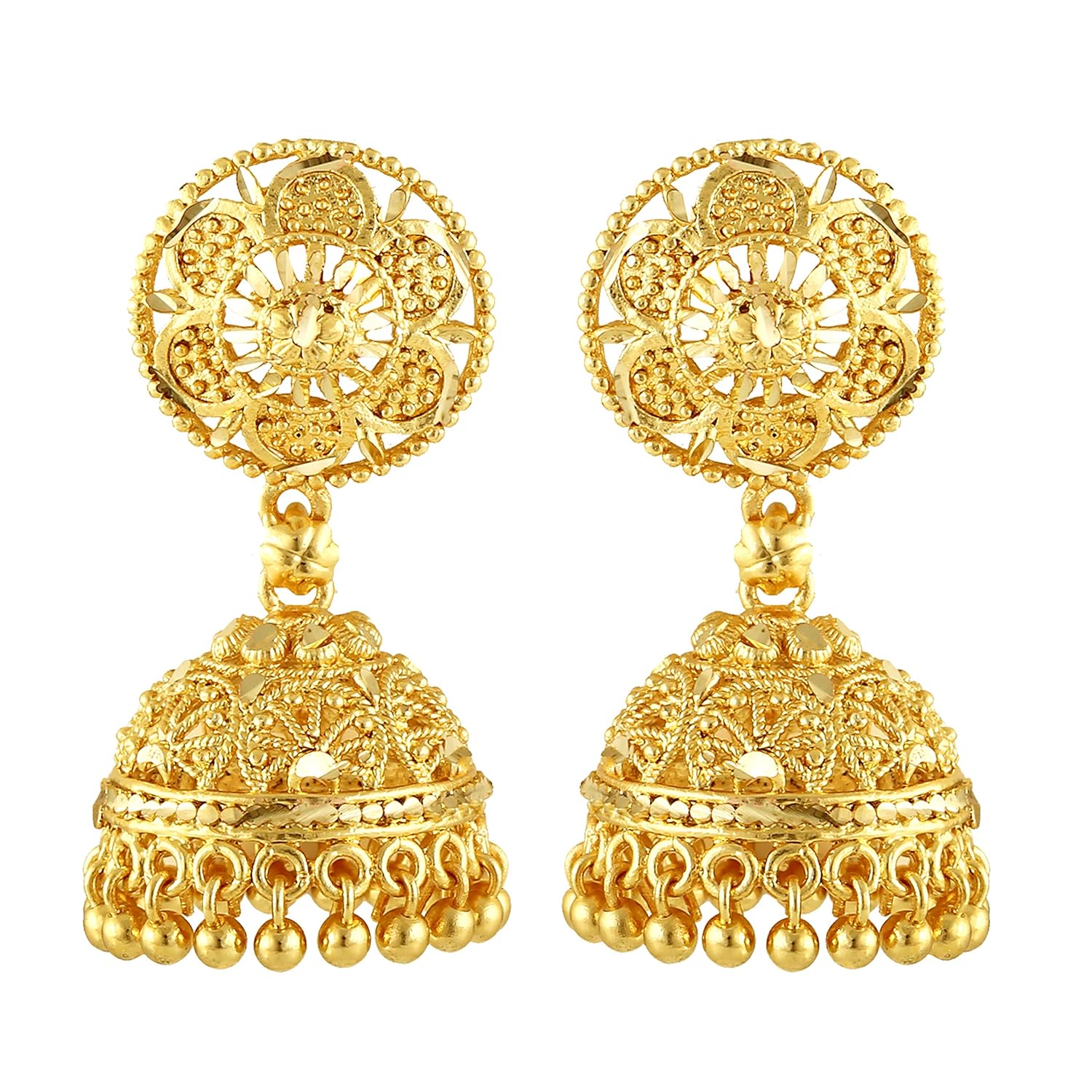 big round jhumkas