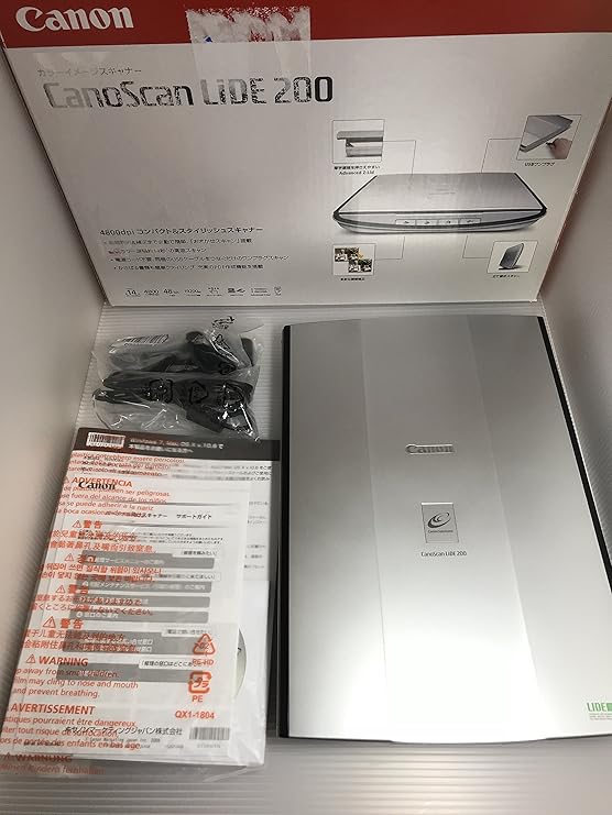 Amazon Canon CanoScan LiDE 200 2924B001 キヤノン フラットベッドスキャナ 通販