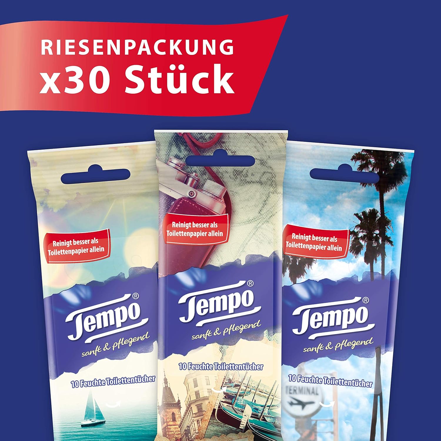 Welches Feuchte Toilettenpapier Löst Sich Auf Tempo Sanft & Pflegend feuchtes Toilettenpapier Travelpack