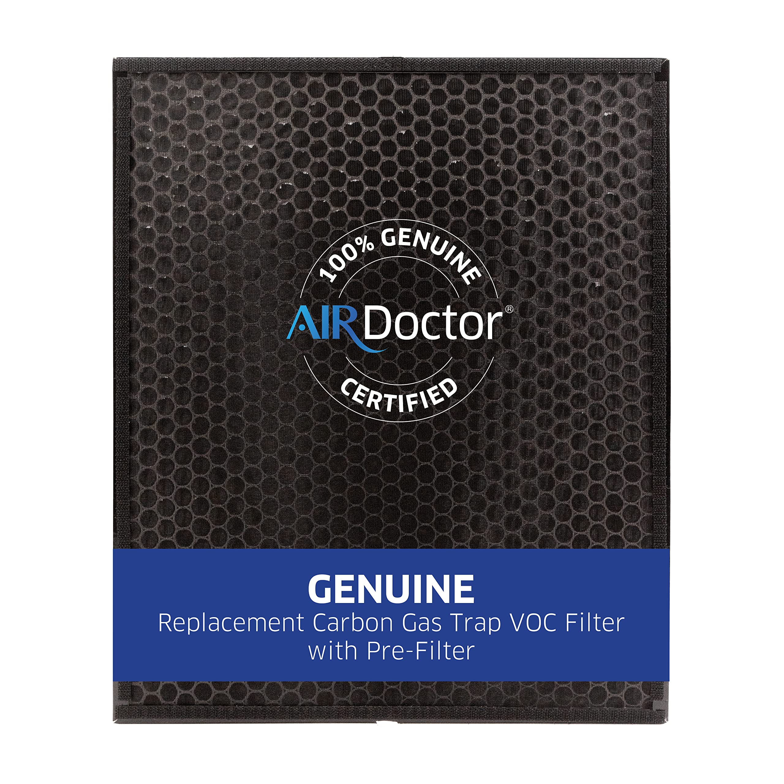 AIRDOCTOR AD3000 Genuine Replacement Carbon Gas Trap VOC Filters with Pre-Filter for Air Doctor 4-in-1 Home Purifier | Made