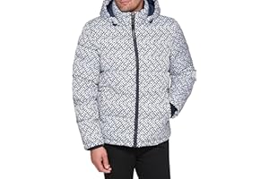 Tommy Hilfiger mens Hooded Puffer JacketDown Alternative Coat