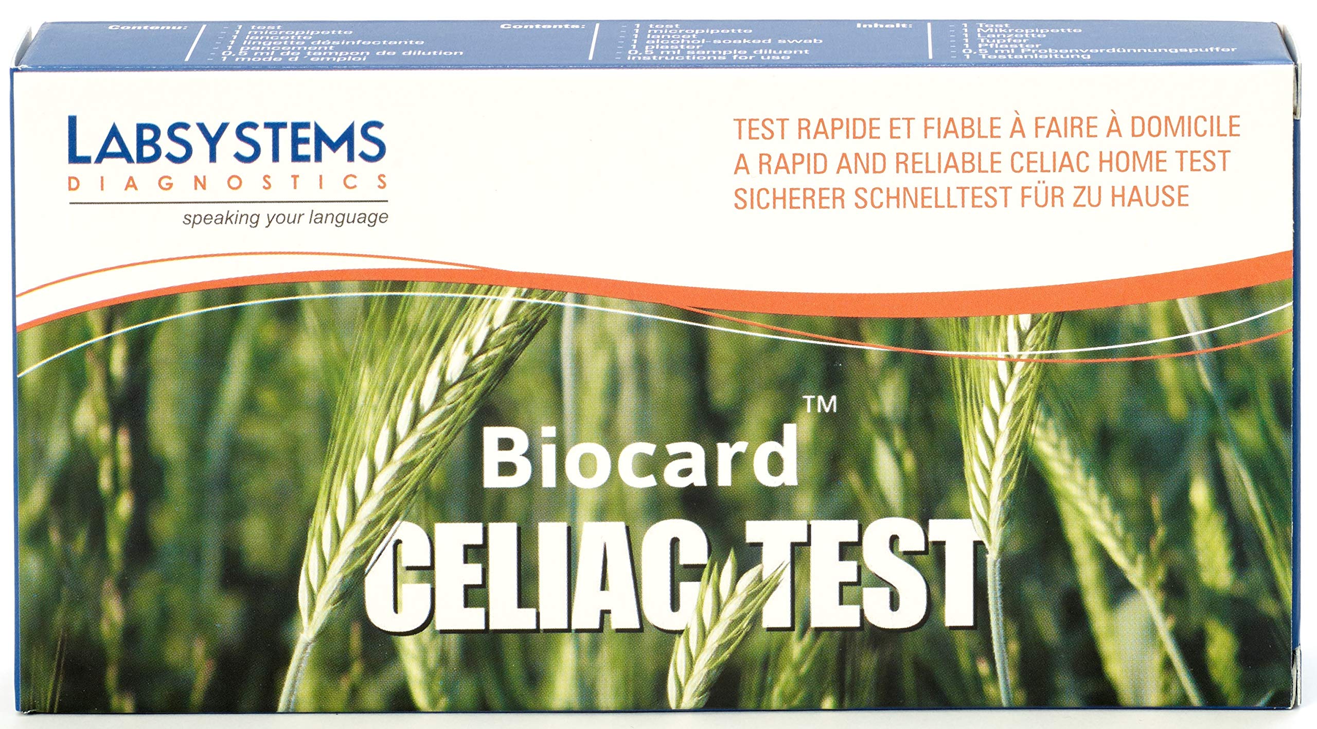 Biocard™ Celiac Disease Test | Gluten Intolerance Self-Testing Kit | Online Demonstration Video of Test Procedure | Results Within 10 Minutes