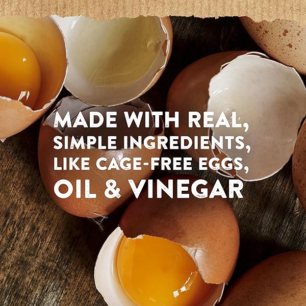 HELLMANN’S REAL MAYONNAISE REAL MAYO SQUEEZE BOTTLE FOR A RICH CREAMY CONDIMENT GLUTEN FREE, MADE WITH CAGE-FREE EGGS 20 OZ