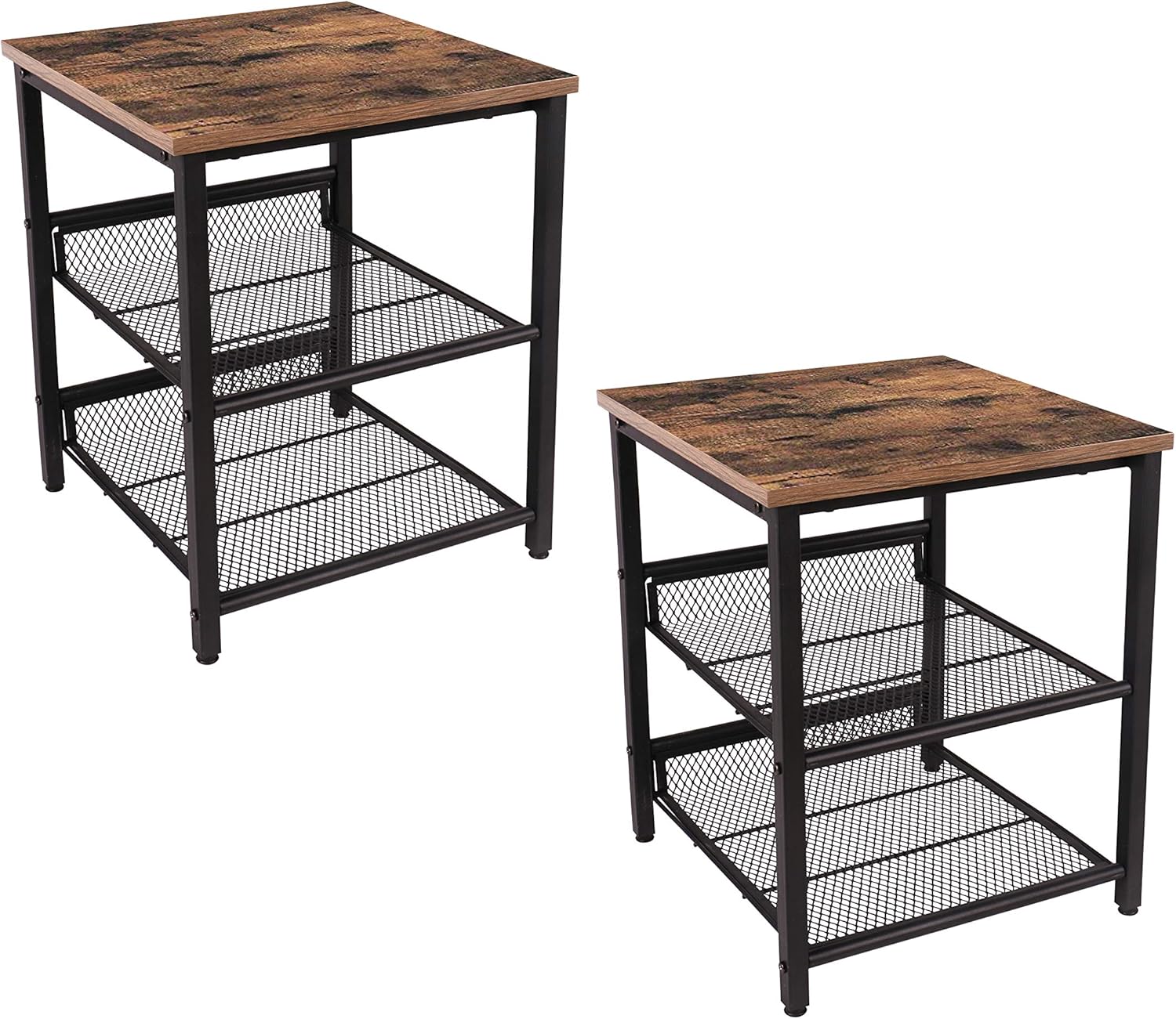 Best rustic side table set