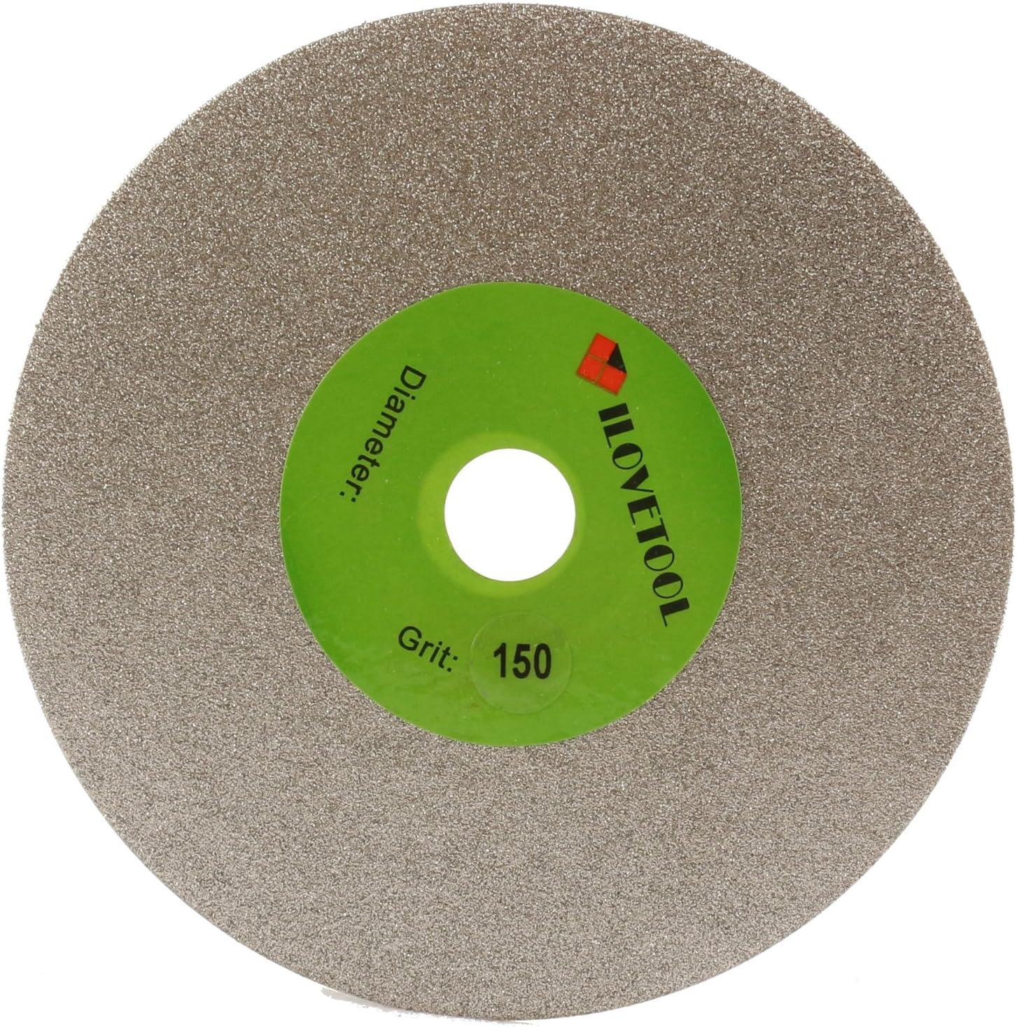 ILOVETOOL 200mm Electroplated Diamond Discs Abrasive Wheel 150 Grit Stone Tools